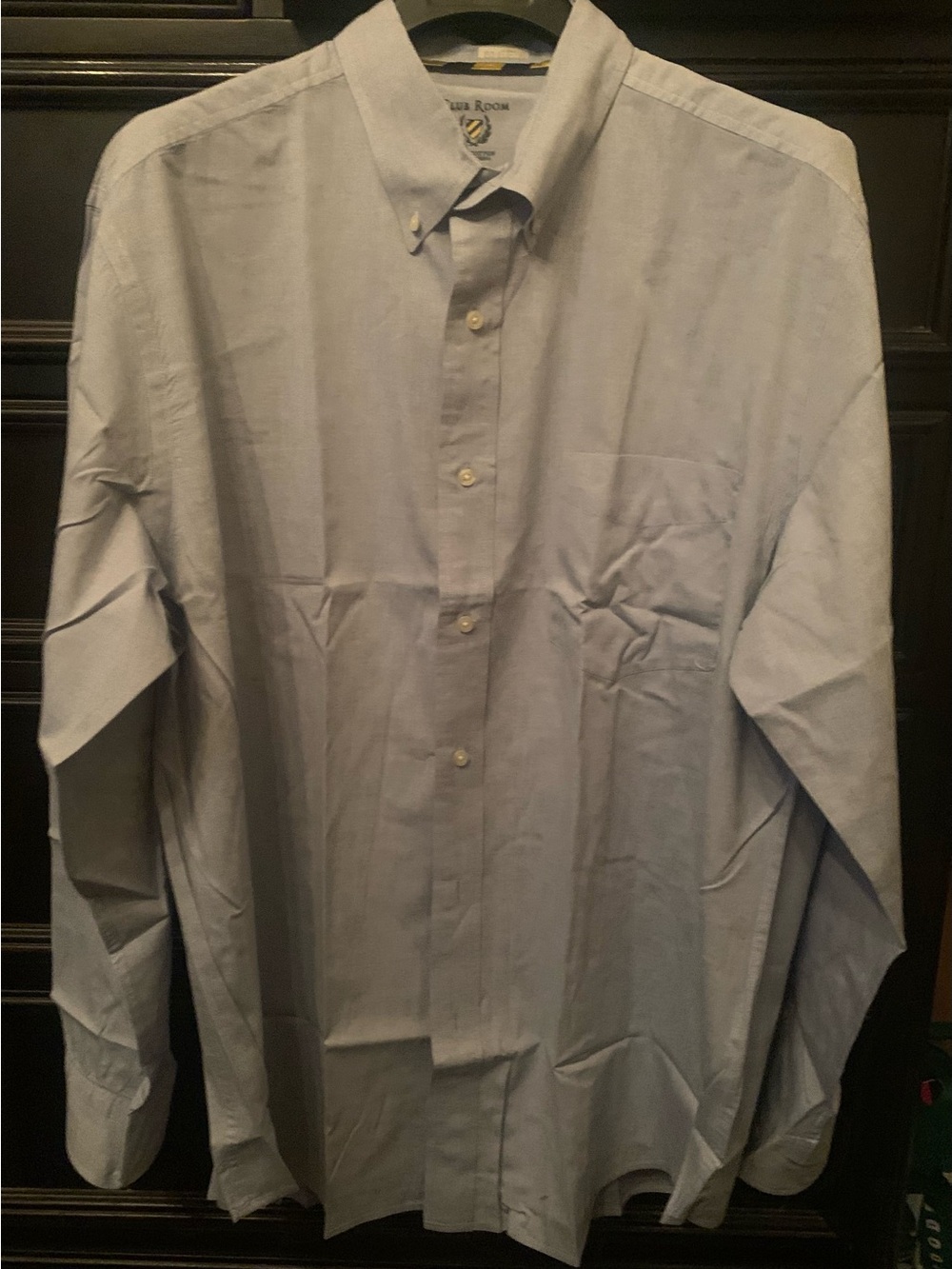 Club Room Light Blue Button-Down Dress Shirt